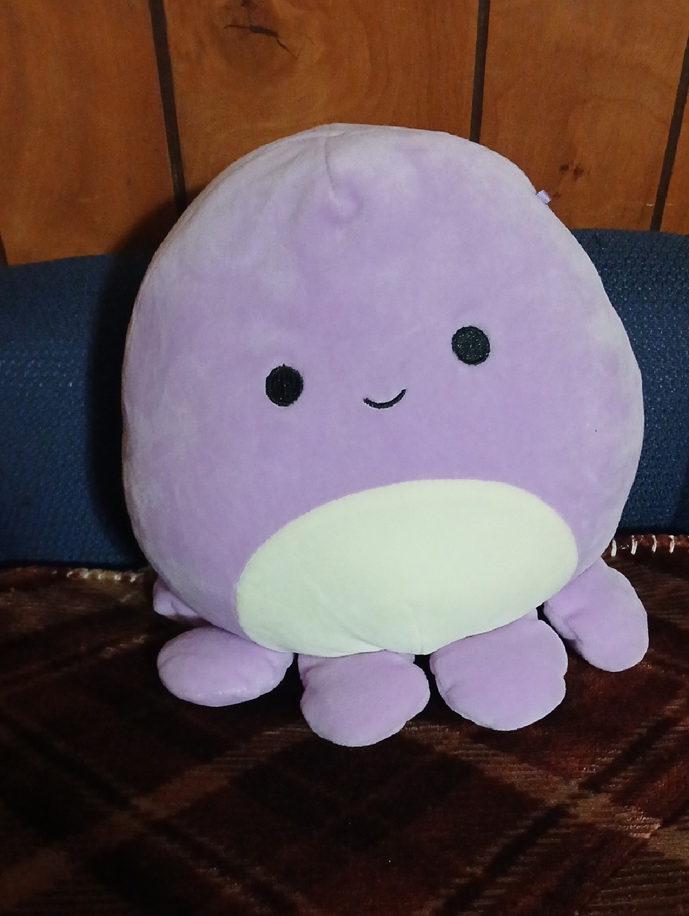 Squishmallows Purple and Cream "Violet" Octopus Plush